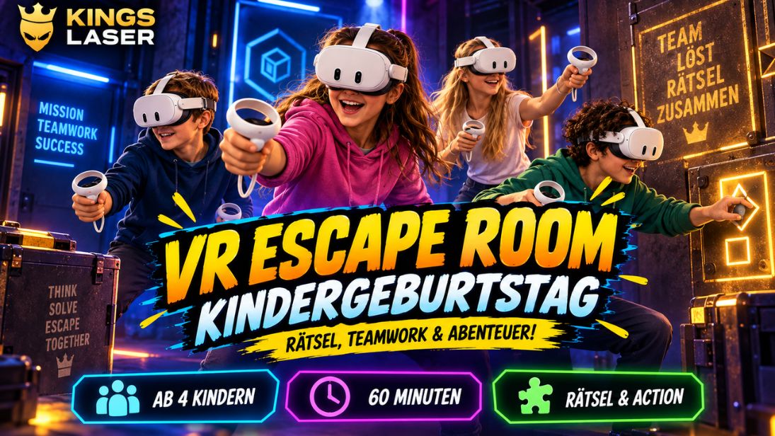 VR Escape Room bei Kings Laser in Brühl © Kings Laser